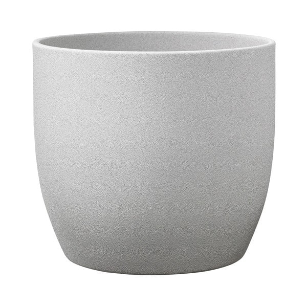 Coprivaso in ceramica ø 19 cm Basel Stone - Big pots