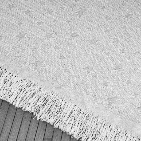 Copriletto grigio per letto matrimoniale 180x290 cm Star - Casa Selección-image-1