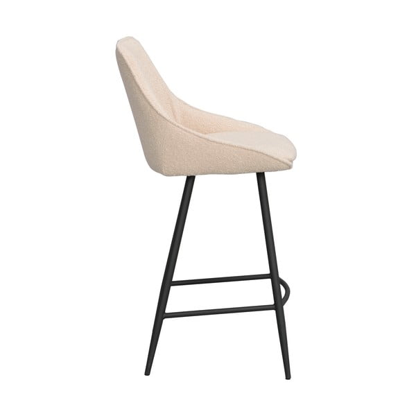 Set di 2 sgabelli da bar beige (altezza seduta 67 cm) Sierra - Rowico-image-3