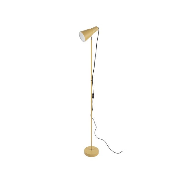 Lampada da terra giallo senape, altezza 147,5 cm Mini Cone - Leitmotiv