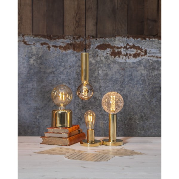 Supporto per lampada color ottone 10 cm Glans – Star Trading-image-4