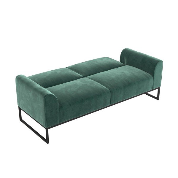 Divano letto verde 217,2 cm Adley - CosmoLiving by Cosmopolitan-image-4