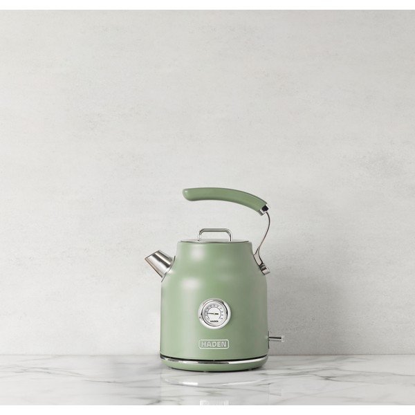 Bollitore verde in acciaio inox 1,7 l Dorset – Haden-image-1