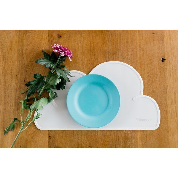 Tovaglietta in silicone bianco Cloud, 49 x 27 cm - Kindsgut-image-1
