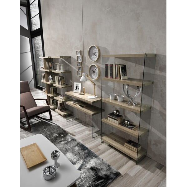 Libreria in rovere 49x159 cm Nancy - Tomasucci-image-1