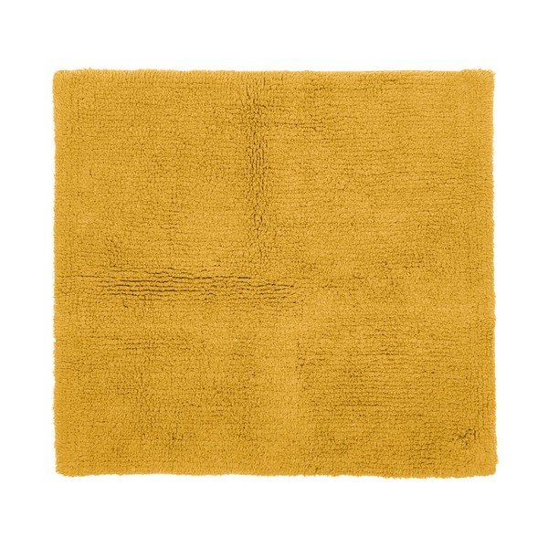 Tappetino da bagno giallo ocra 60x60 cm Riva - Tiseco Home Studio