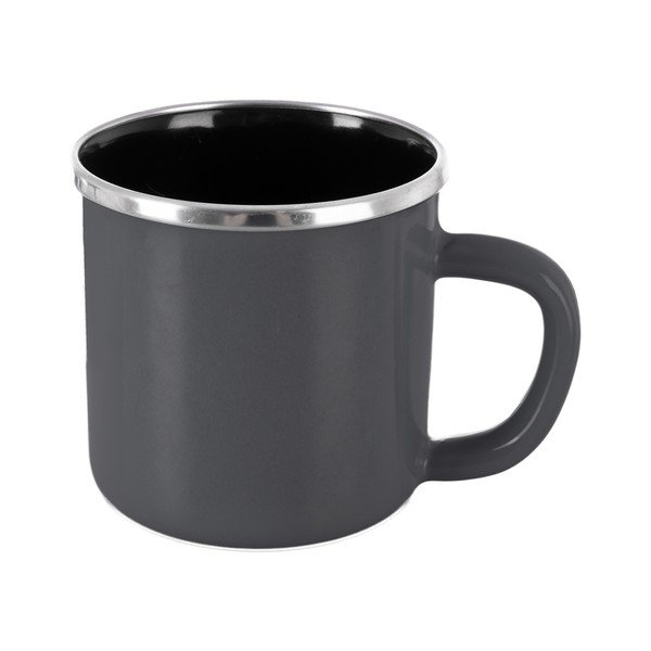 Tazza da latte grigio scuro 410 ml – Orion