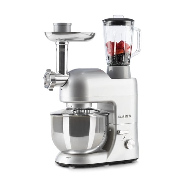 Robot da cucina multifunzione grigio Lucia Argentea - Klarstein