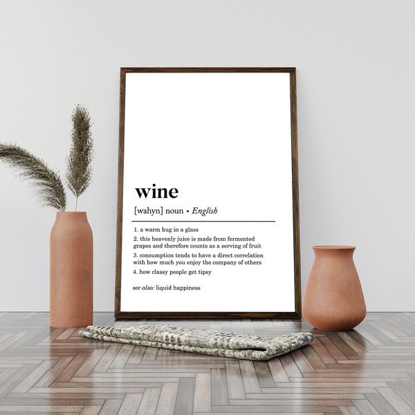 Dipinto 50x70 cm Wine – Wallity-image-2