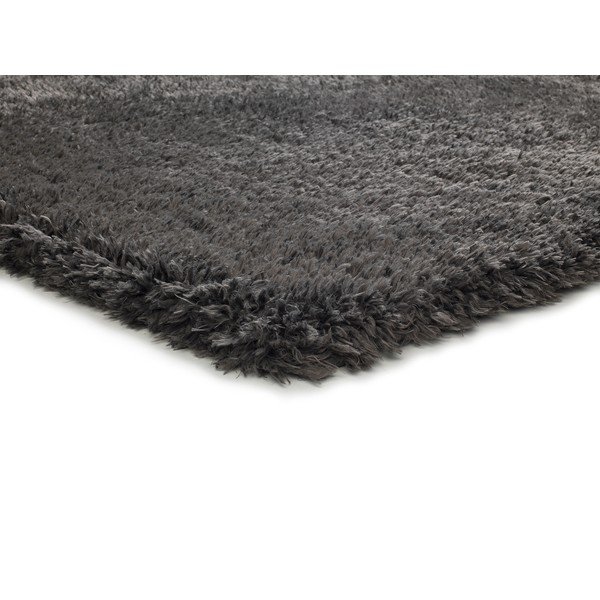 Tappeto grigio 110x60 cm Shaggy Reciclada - Universal-image-2