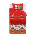 Set copripiumino e federa da bambini rosso per culla 120x150 cm Santa's Christmas Presents – Catherine Lansfield