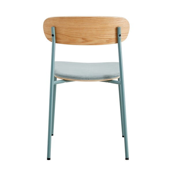 Sedie da pranzo in set verdi/di colore naturale 2 pz Adriana – Marckeric-image-4