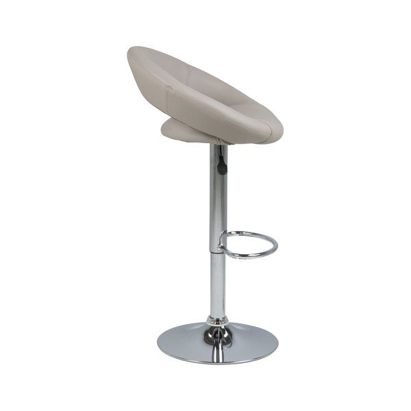 Sgabello da bar ad altezza regolabile grigio Plump - Actona-image-2