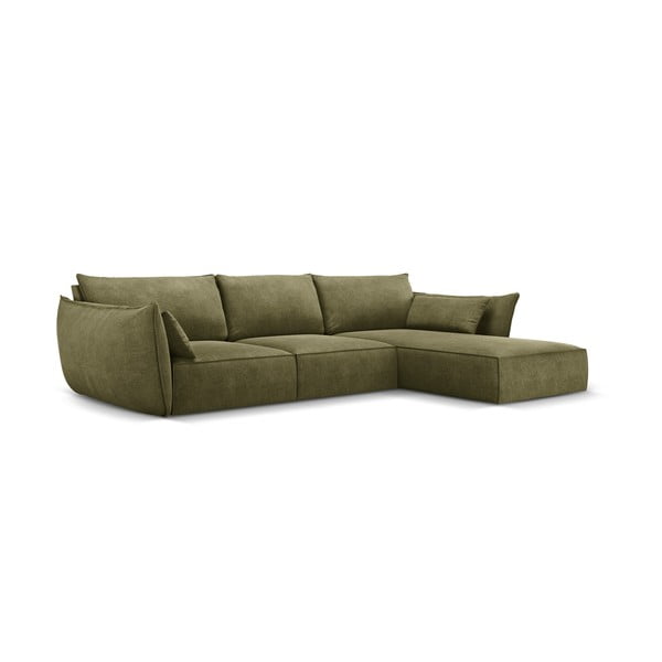 Divano angolare verde (angolo destro) Vanda - Mazzini Sofas-image-2