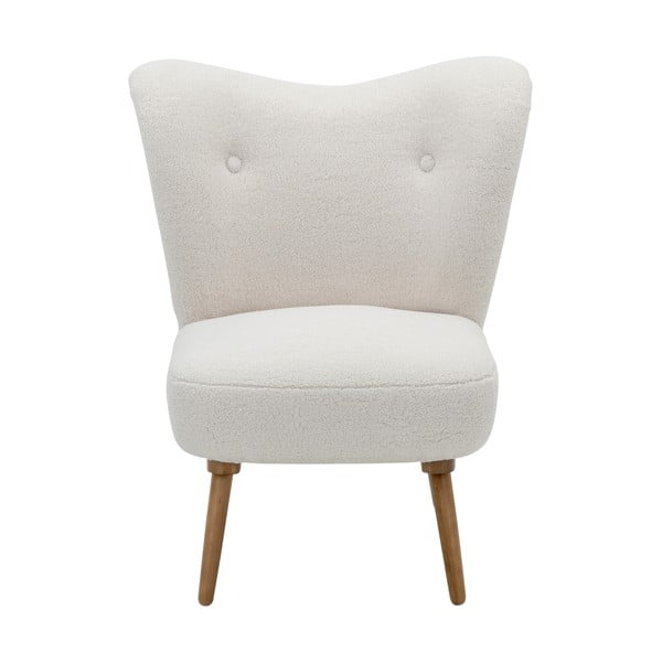 Poltrona crema Sherling Jack - Max Winzer-image-2