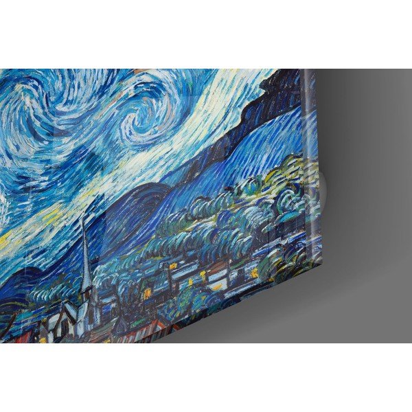 Pittura su vetro del cielo notturno - Insigne-image-2