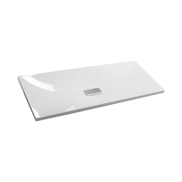 Lavabo bianco in composito minerale 121x50 cm Tonga – Sapho