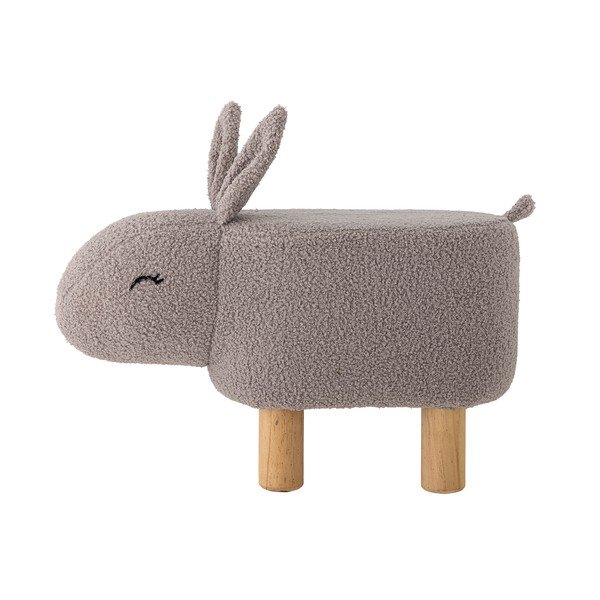 Sgabello per bambini grigio Percey – Bloomingville Mini-image-2