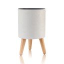 Vaso autoinnaffiante in plastica ø 19 cm Calla - Tomasucci