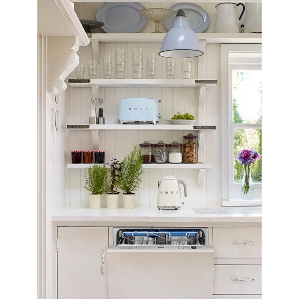 Bollitore bianco cremoso 50's Retro Style - SMEG-image-3