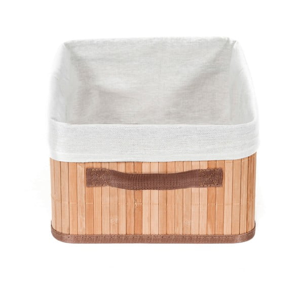 Cesto portaoggetti in bambù marrone Carossa - Compactor-image-4