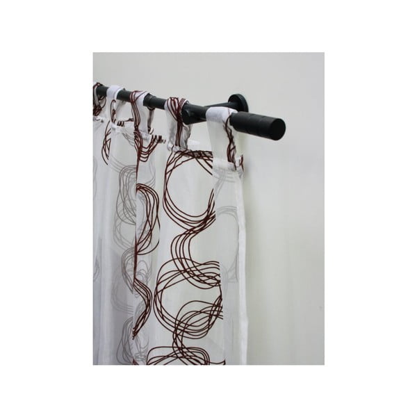 Mantovana estensibile in metallo 120 - 210 cm Kreta - Gardinia-image-1