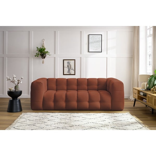 Divano color mattone 232 cm Cloud - Bobochic Paris-image-1