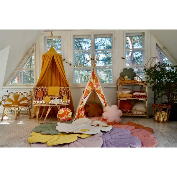 Tappeto da gioco per bambini rosa chiaro Powder Rose - Moi Mili-image-4