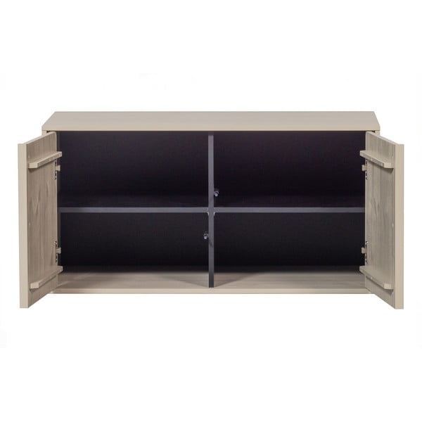 Armadio modulare in legno di pino crema 100x50 cm Daily - vtwonen-image-3