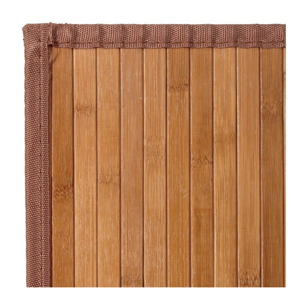 Tappeto in bambù colore naturale 60x90 cm - Casa Selección-image-1