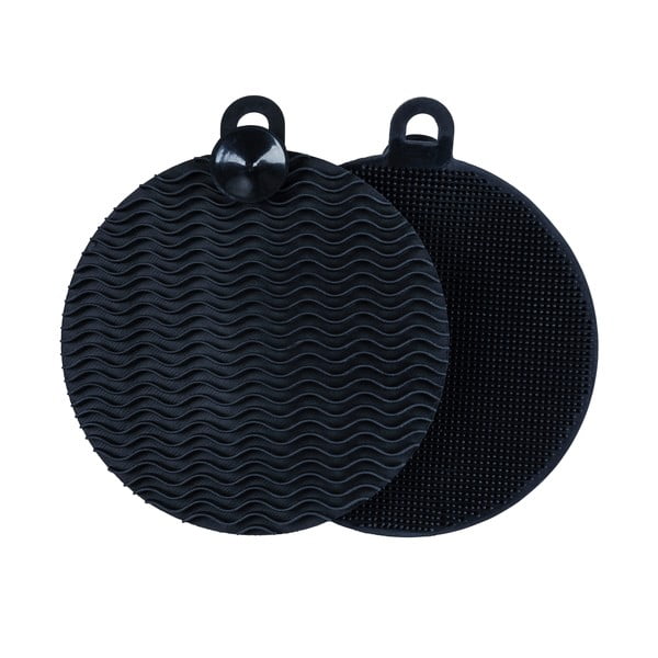 Set di 2 spugne in silicone per lavastoviglie Black Outdoor Kitchen - Wenko-image-2