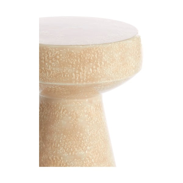 Tavolino rotondo in metallo ø 38 cm Dakwa - Light & Living-image-3