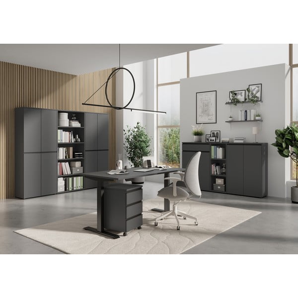 Armadio color antracite 81x197 cm Bedano - Germania-image-4