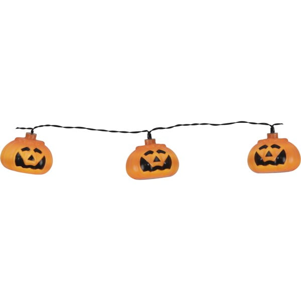 Catena luminosa con alimentazione a batteria numero lampadine 8 pz lunghezza totale 210 cm Halloween – Star Trading