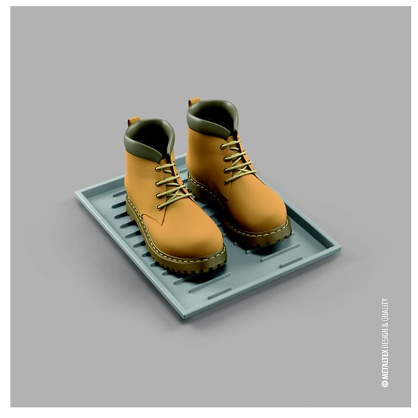 Vaschetta di raccolta per scarpe Zapatos Vario - Metaltex-image-1