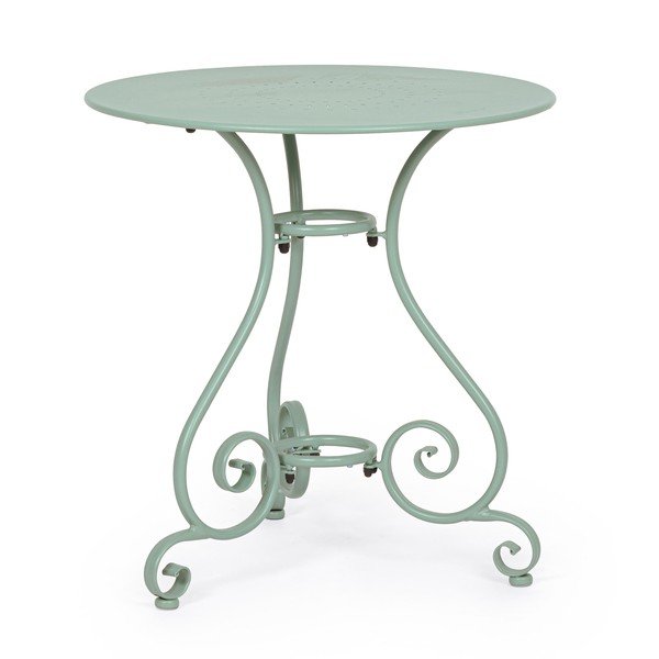 Tavolino da giardino rotondo in acciaio ø 70 cm Etienne – Bizzotto