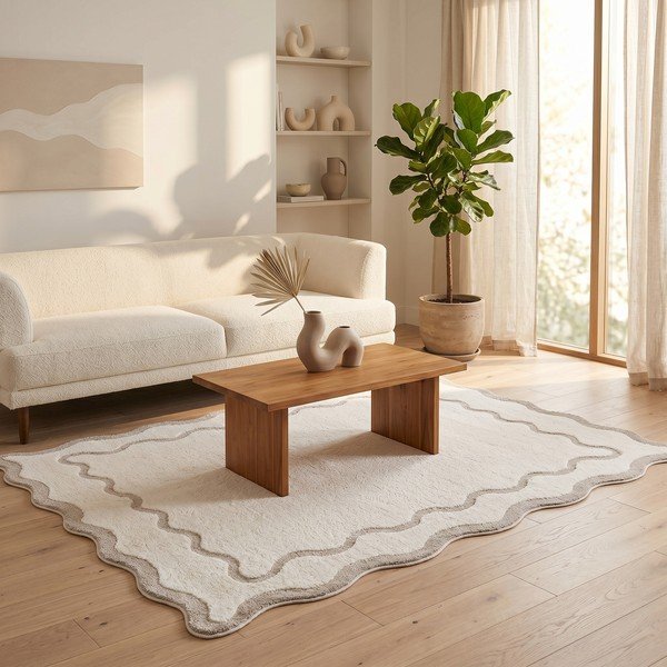 Tappeto crema 120x170 cm Dolce - ESTE-image-2