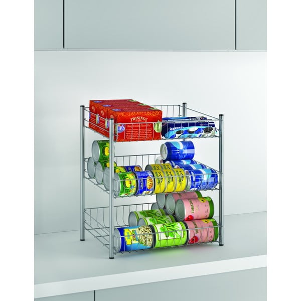 Organizzatore da cucina a 3 livelli - Metaltex-image-3