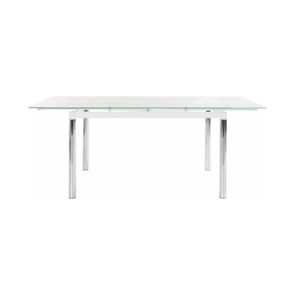 Tavolo da pranzo con piano in vetro Pippa - Støraa-image-1