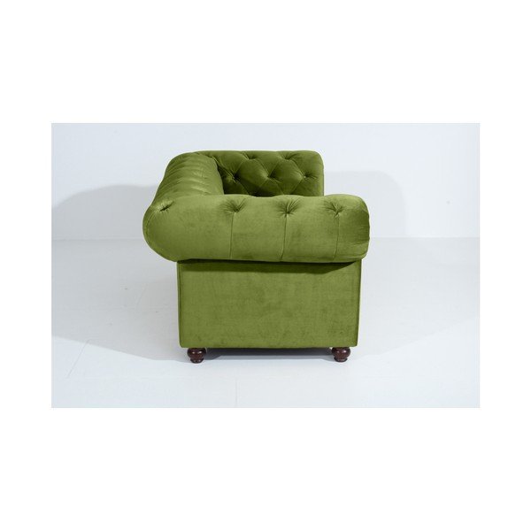 Divano verde Orleans Velvet, 196 cm - Max Winzer-image-2