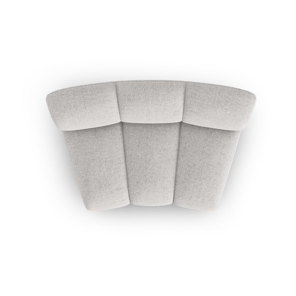 Divano componibile in grigio chiaro (solo con parte centrale) Lupine – Micadoni Home-image-3