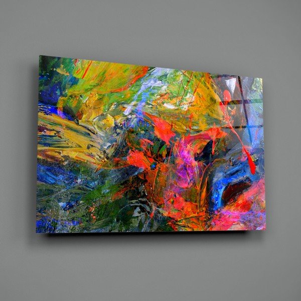 Pittura su vetro , 72 x 46 cm Color Burst - Insigne-image-3