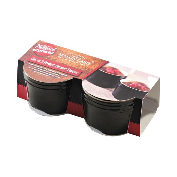 Sada dvou černých zapékacích mističek Mason Cash Perfect, ⌀ 10 cm-image-1