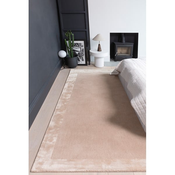 Tappeto beige tessuto a mano con lana 200x290 cm Ascot - Asiatic Carpets-image-1