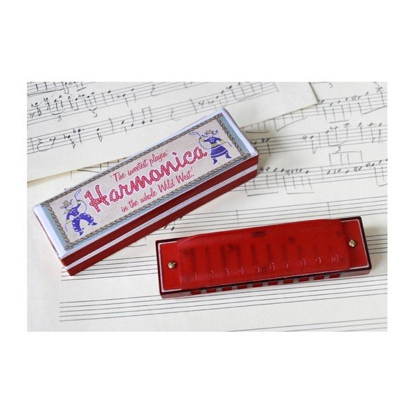 Červená harmonika Rex London Traditional-image-2