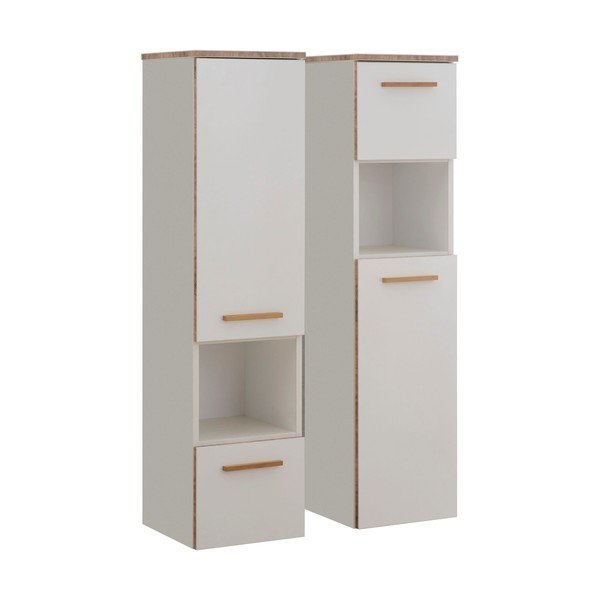 Mobile bagno alto sospeso bianco 30x123 cm Set 931 - Pelipal-image-1