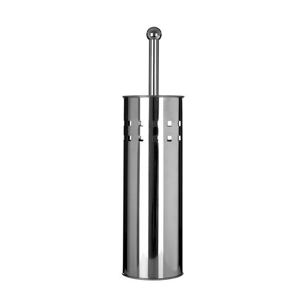 Scopino WC color argento opaco in acciaio inox Indy – Premier Housewares