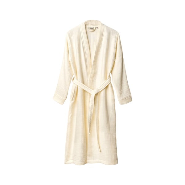 Accappatoio color crema in mussola L/XL Kimono – Foutastic