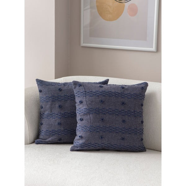 Federe decorative in set 2 pz 43x43 cm Tuffet – Mioli Decor-image-1