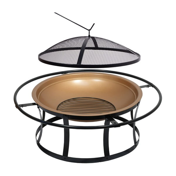 Camino con coperchio , ø 61 cm Etna - Cattara-image-4